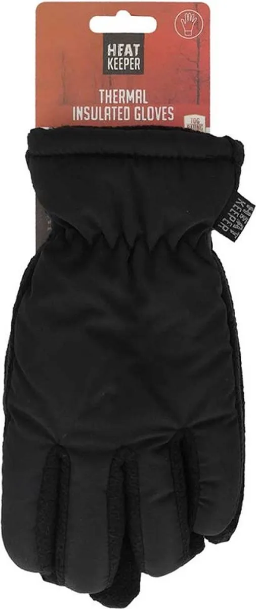 Heatkeeper Kinder Mega Thermo Handschoenen Zwart
