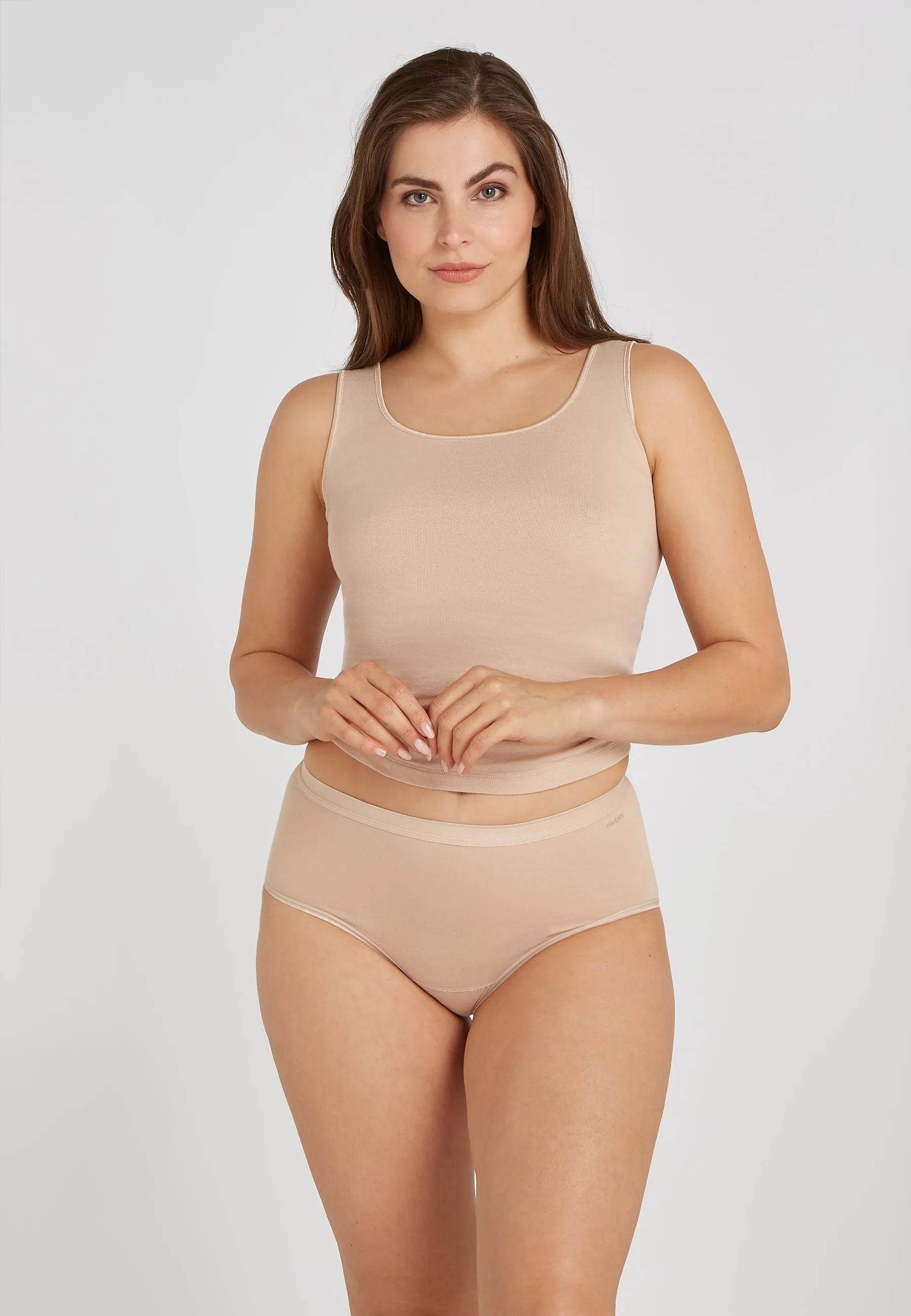 Ten Cate Basics Midi Slip 4-pack Beige