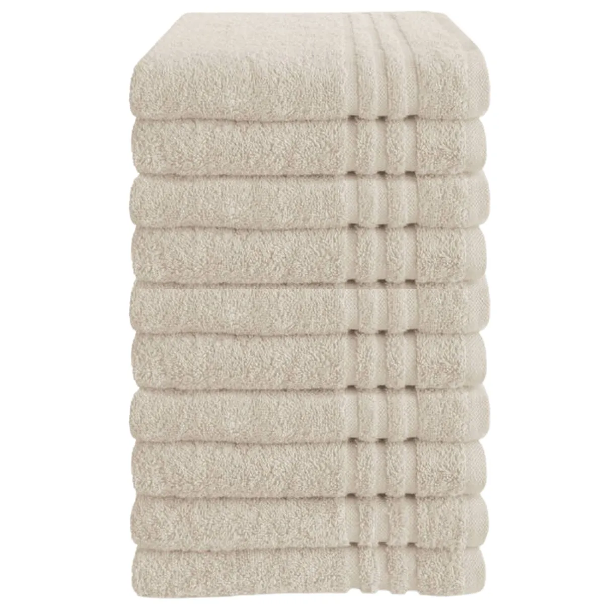 Byrklund Handdoek 50x100 cm 500gram Beige - 10 stuks