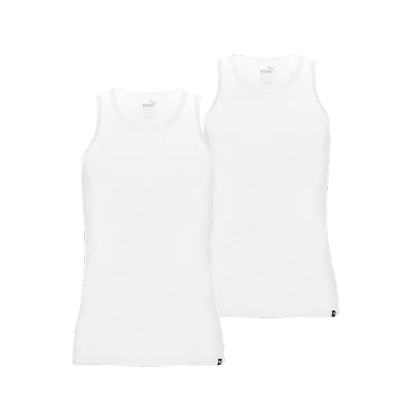 Puma Basis Tank Top Heren White