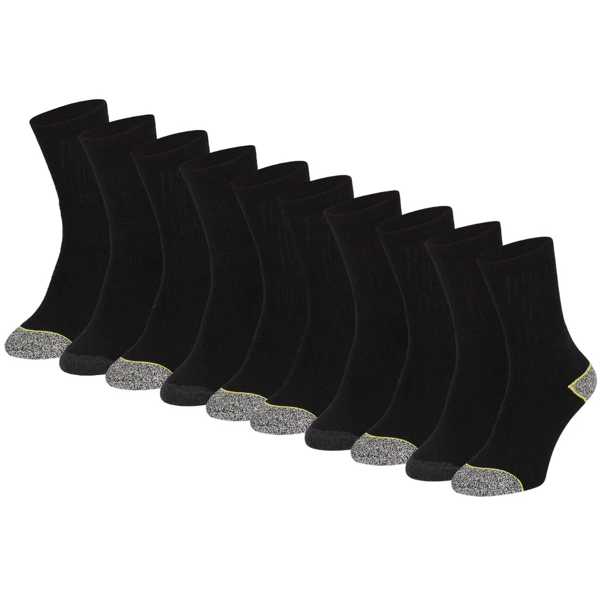 Apollo Werksokken 10-pack Zwart