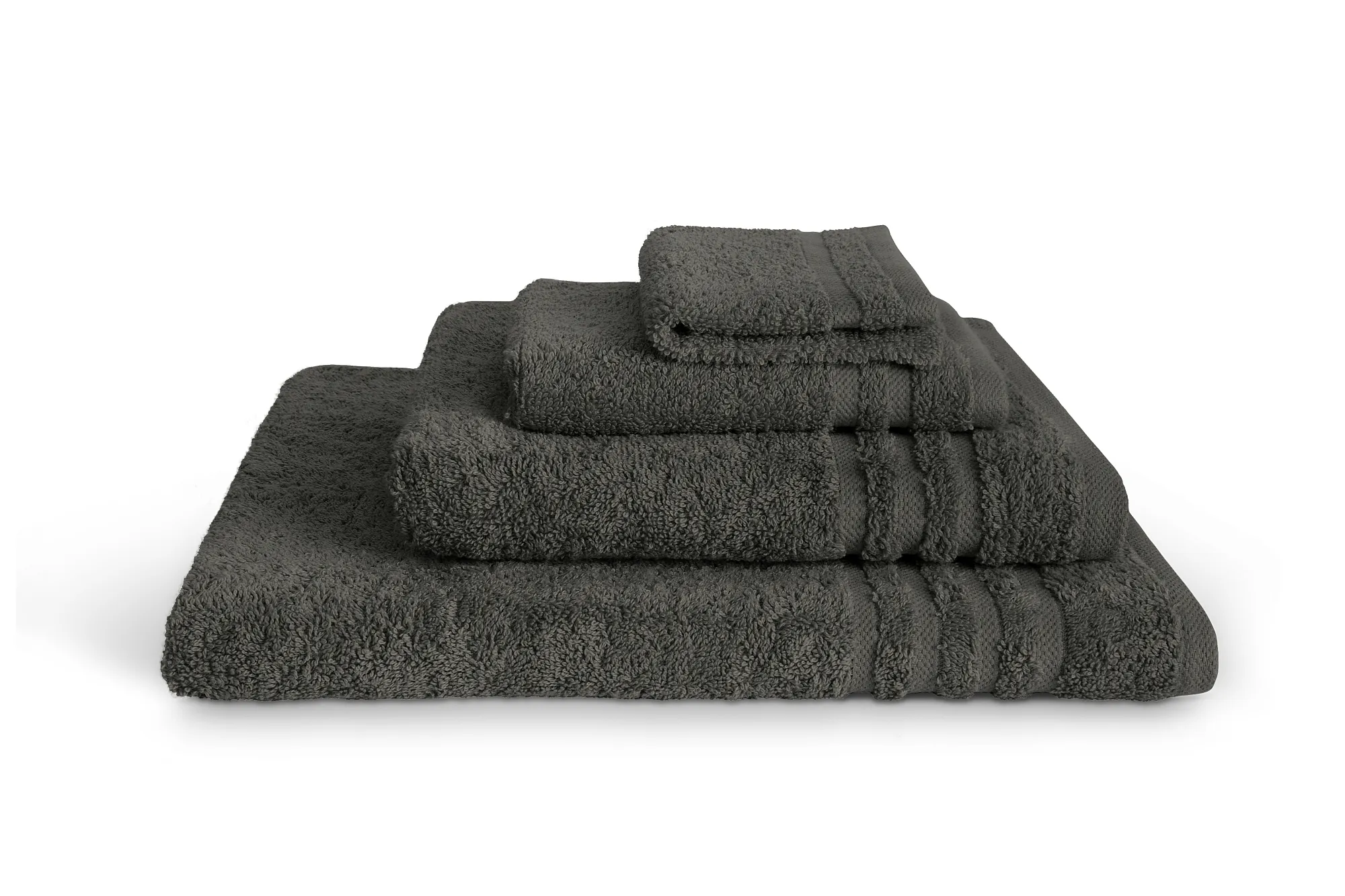 Byrklund Handdoek 50 x 100 cm Antraciet - 6 stuks