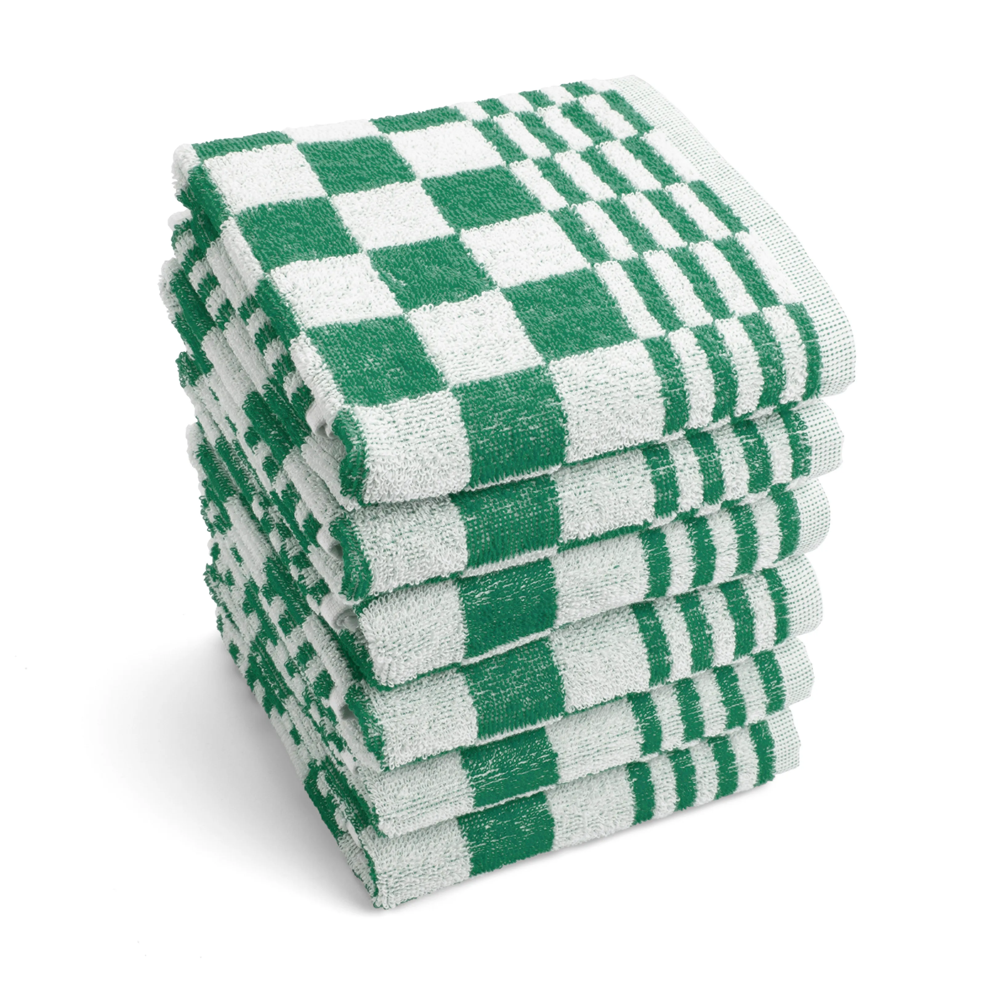 Byrklund Keuken- en Theedoeken set Clean Groen - 12 delig