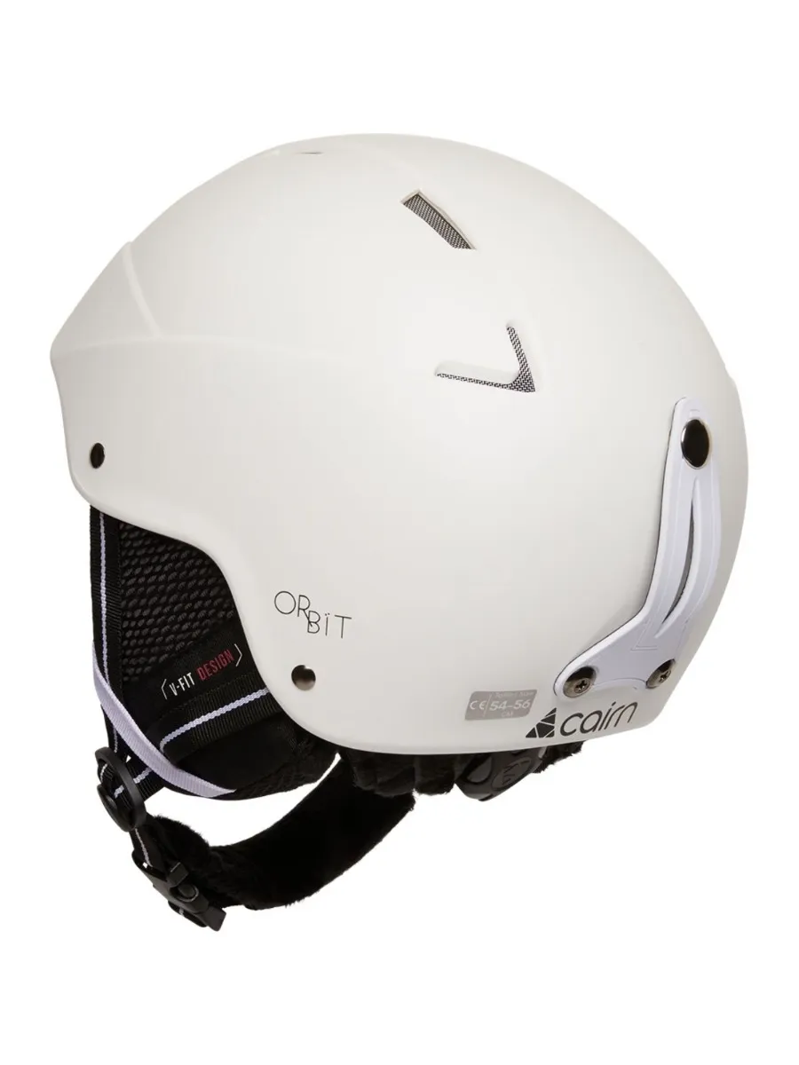 Cairn Skihelm Orbit Mat White