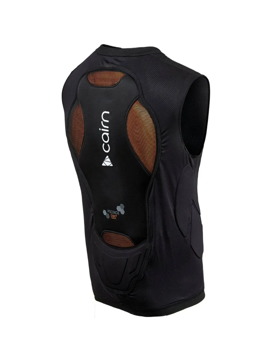 Cairn Rugbeschermer Vest ProRide D3O® Zwart