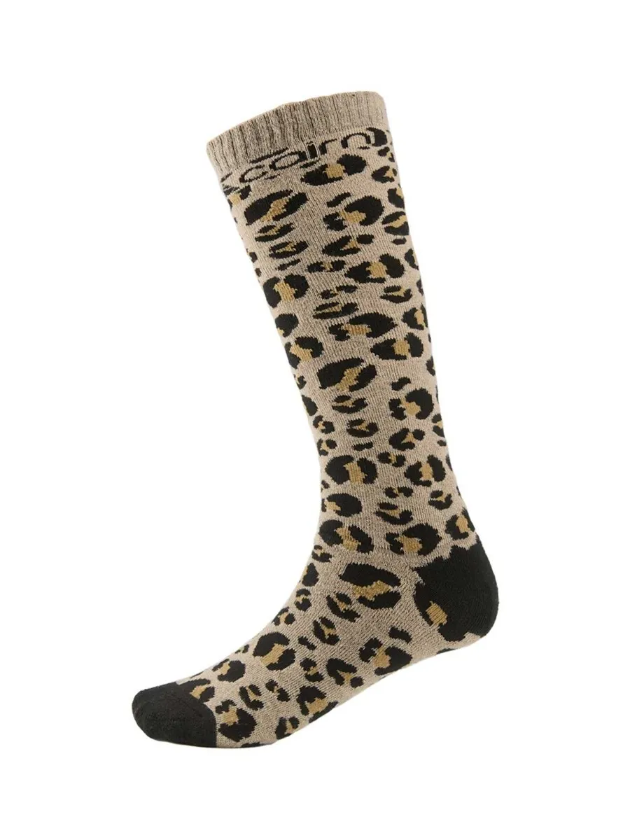 Cairn Skisokken Kinderen 2-pack Panterprint