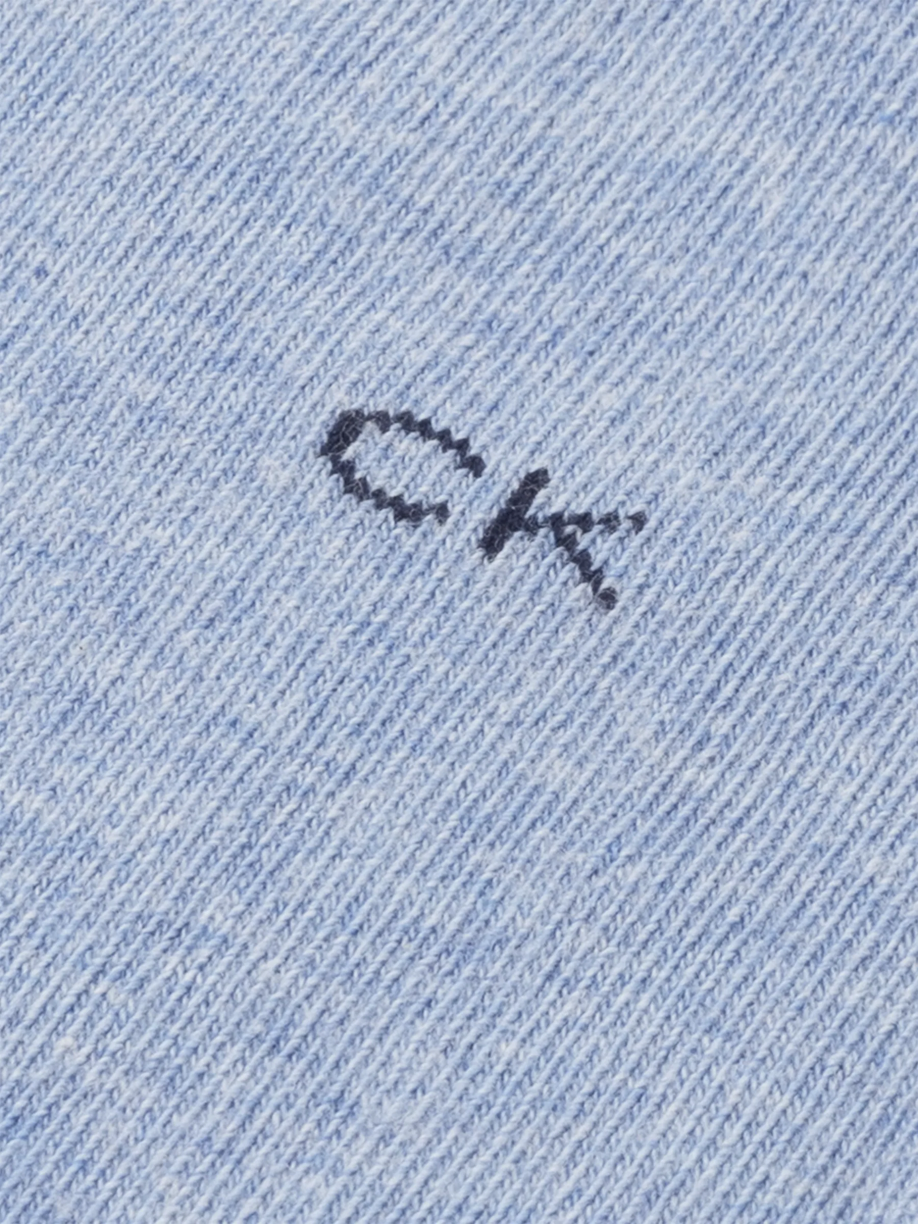 Calvin Klein Dames Sokken Classic 2-pack Denim Melange