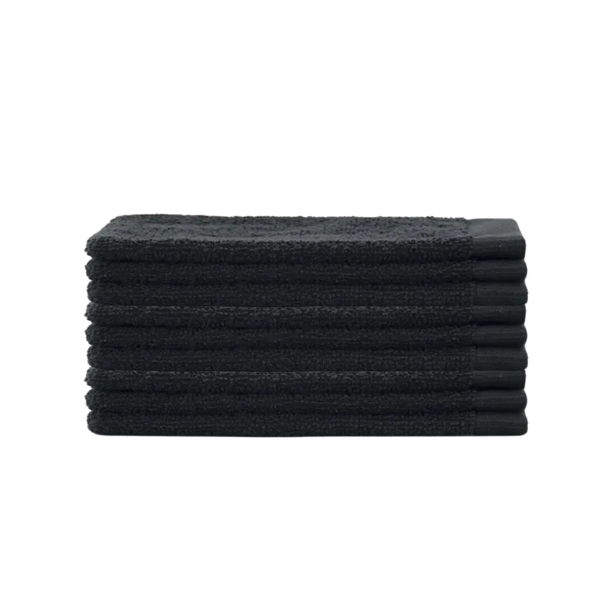 Cinderella Washand Weekend 16x21 cm 550 gr Zwart - 9 stuks