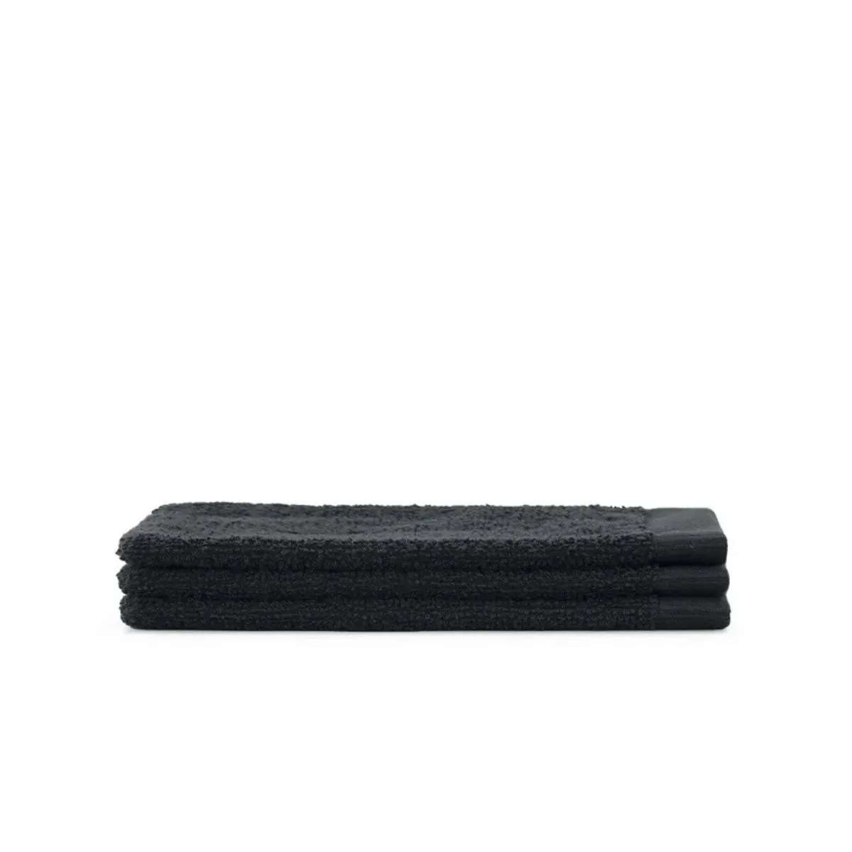 Cinderella Washand Weekend 16x21 cm 550 gr Zwart - 9 stuks
