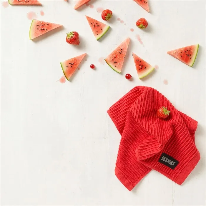 DDDDD Vaatdoek Basic Katoen Rood - 4 stuks