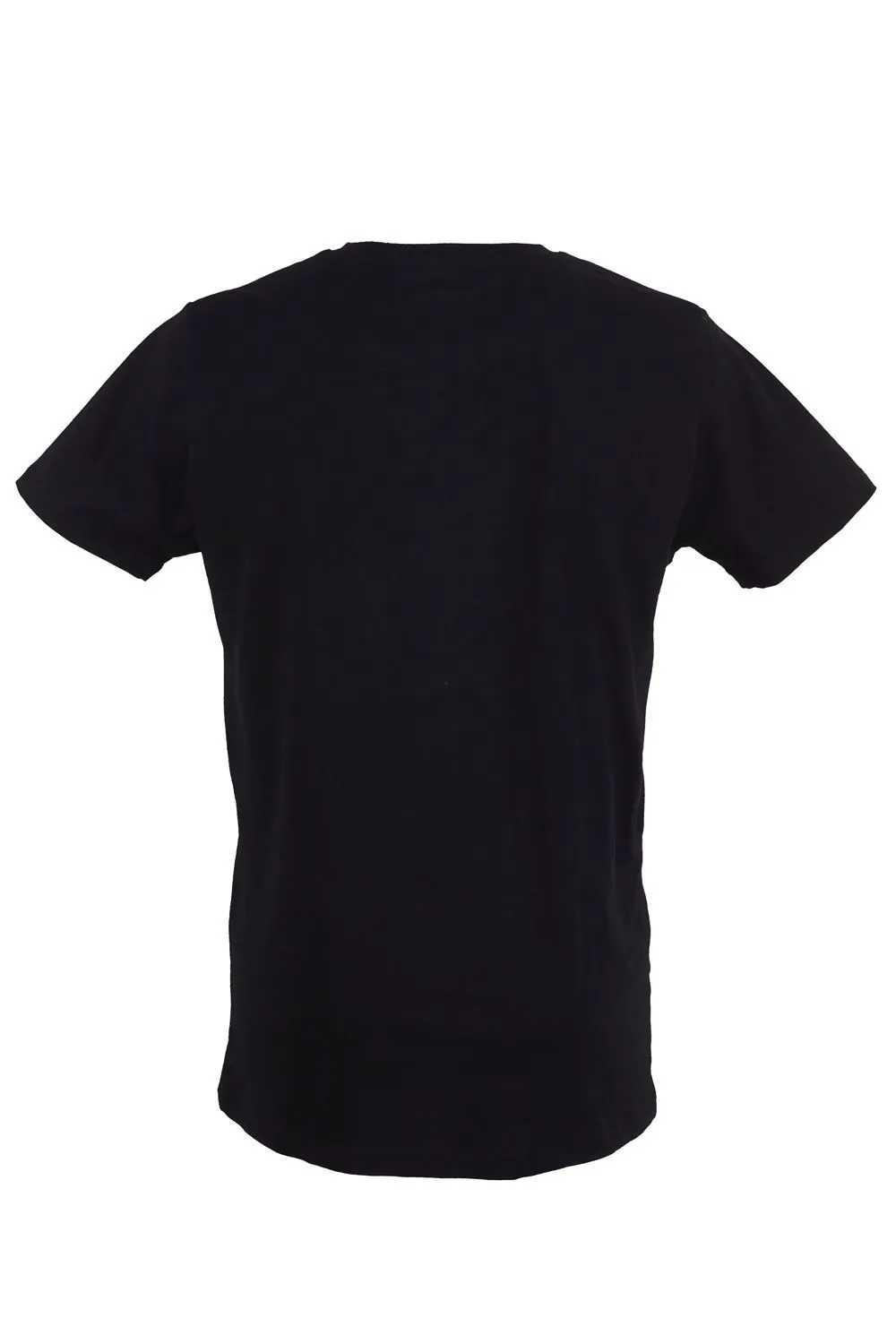 Vinnie-G Heren T-shirt V-hals Zwart 2-pack