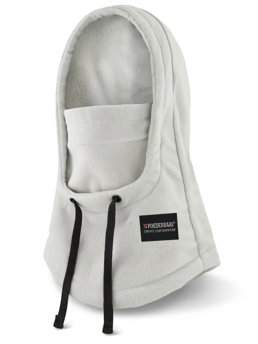 Poederbaas Balaclava Fleece Grijs