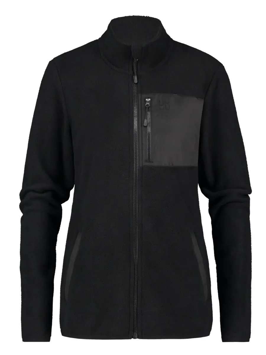 Poederbaas Four Seasons Fleece Vest Dames Zwart