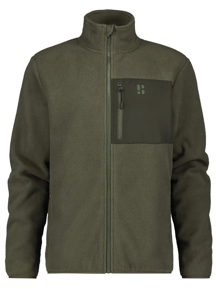 Poederbaas Four Seasons Fleece Vest Heren Groen