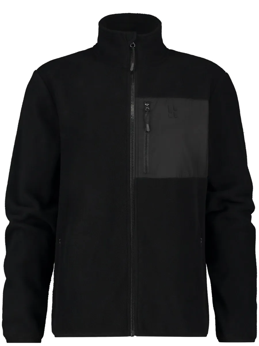 Poederbaas Four Seasons Fleece Vest Heren Zwart