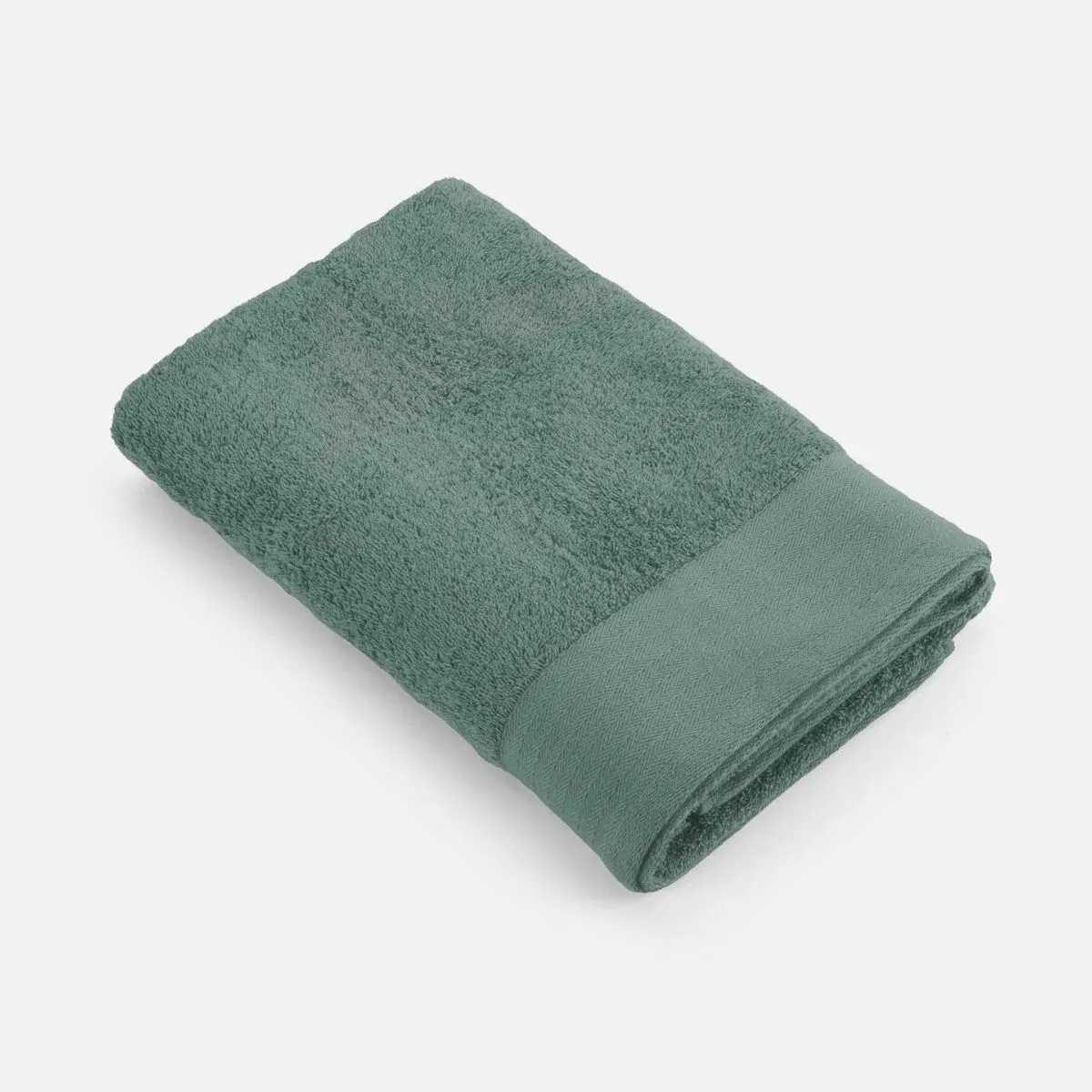 Walra Soft Cotton Handdoeken 70 x 140 cm - 550 gr/m² - Legergroen - 5 stuks
