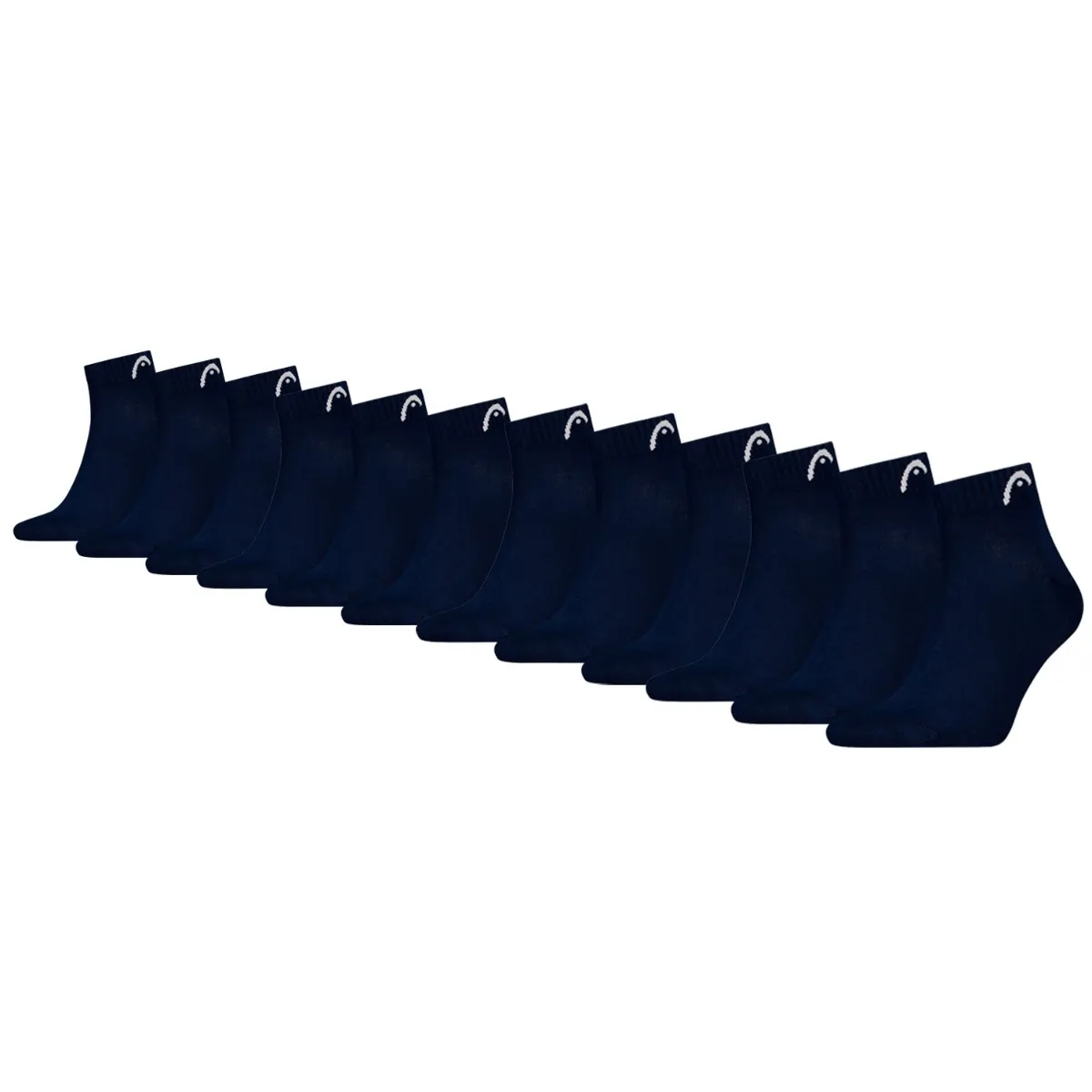 HEAD Quartersokken Training 12-pack - Keuze uit 4 kleuren