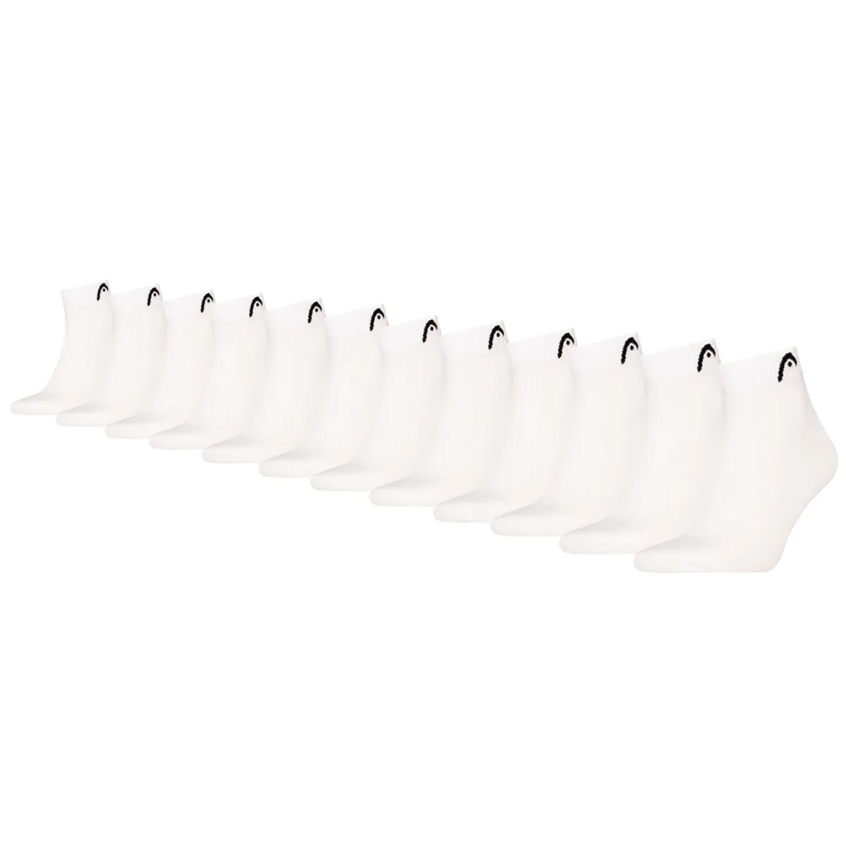 HEAD Quartersokken Training 12-pack - Keuze uit 4 kleuren
