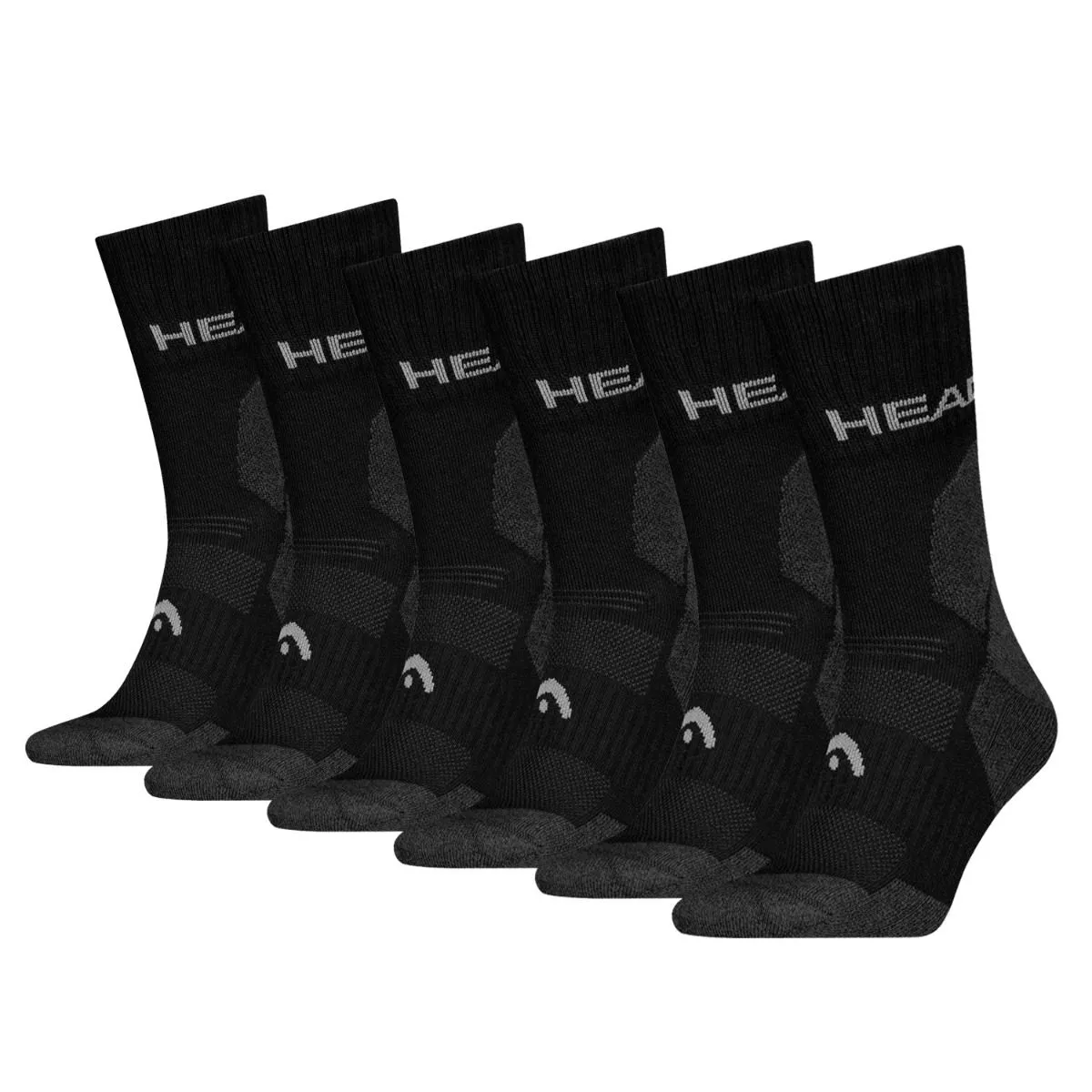 HEAD Wandelsokken All Climates Hiking Crew 6-pack - Keuze uit 4 kleuren