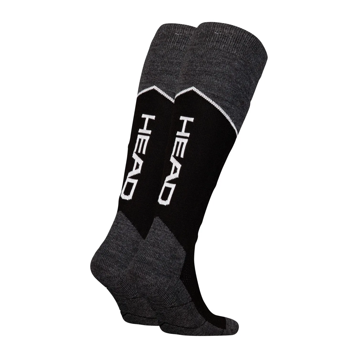 HEAD Skisokken Kneehigh 6-pack Black / Grey Melange