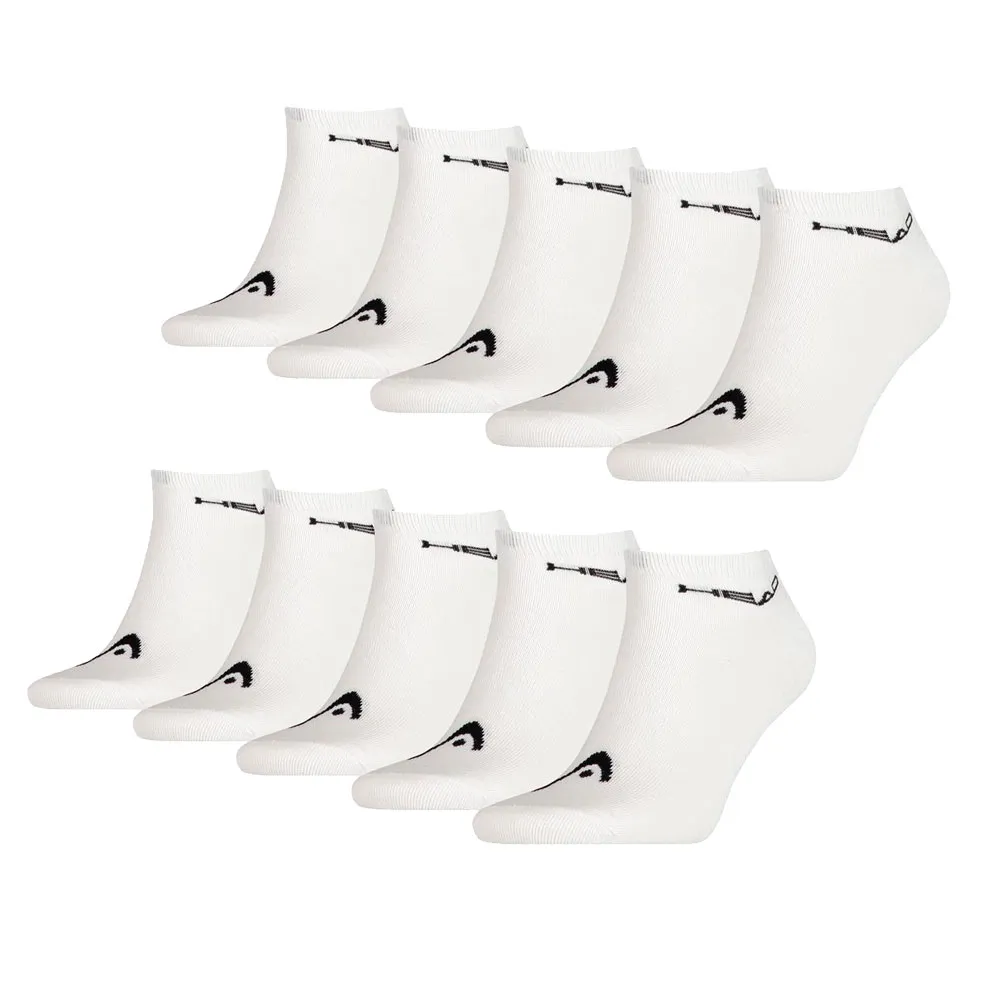 Head Sokken Sneaker 10-pack Wit
