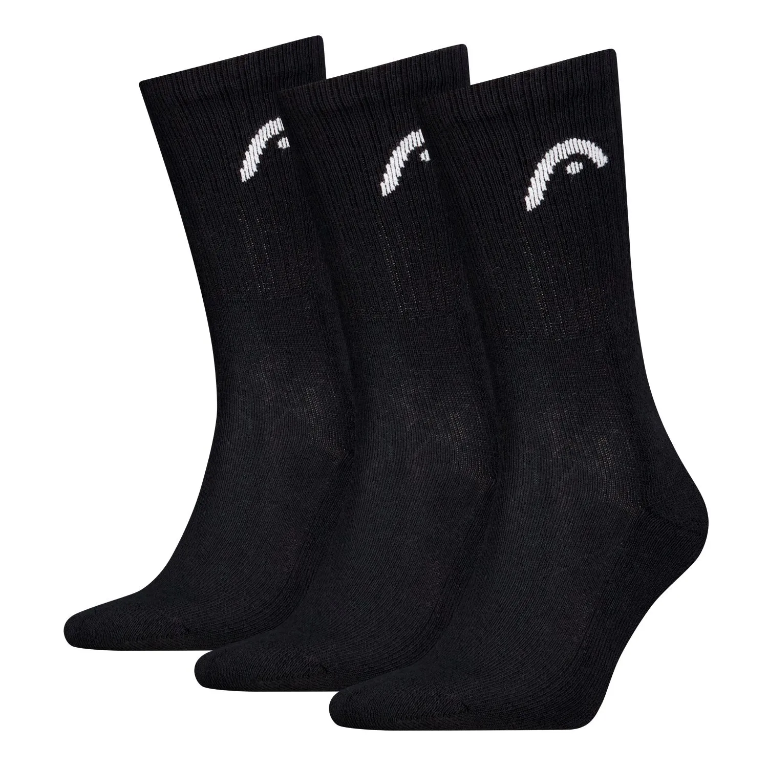 HEAD Sportsokken Training 3-pack Zwart