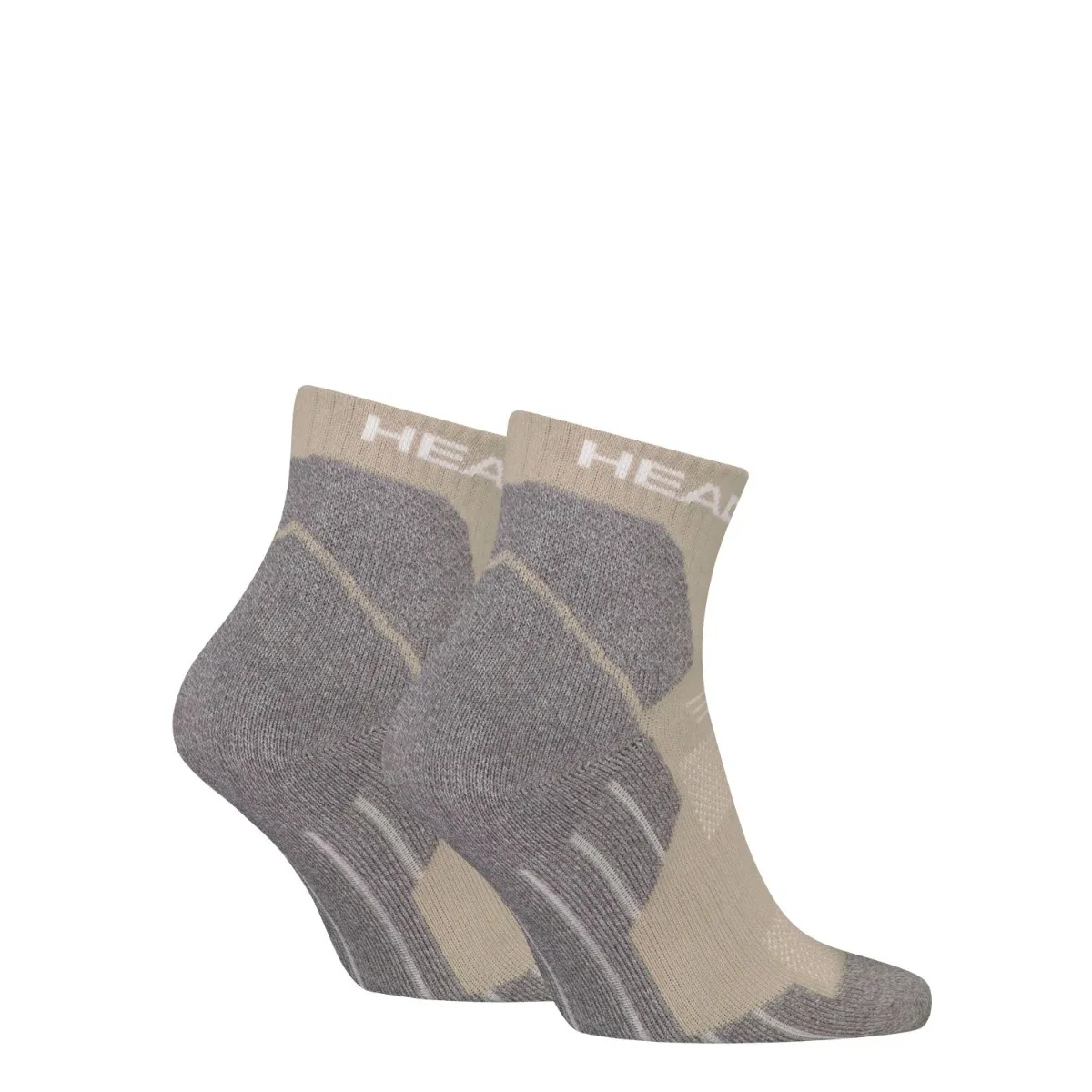 HEAD Wandelsokken All Climates Hiking Quarter 6-pack Taupe