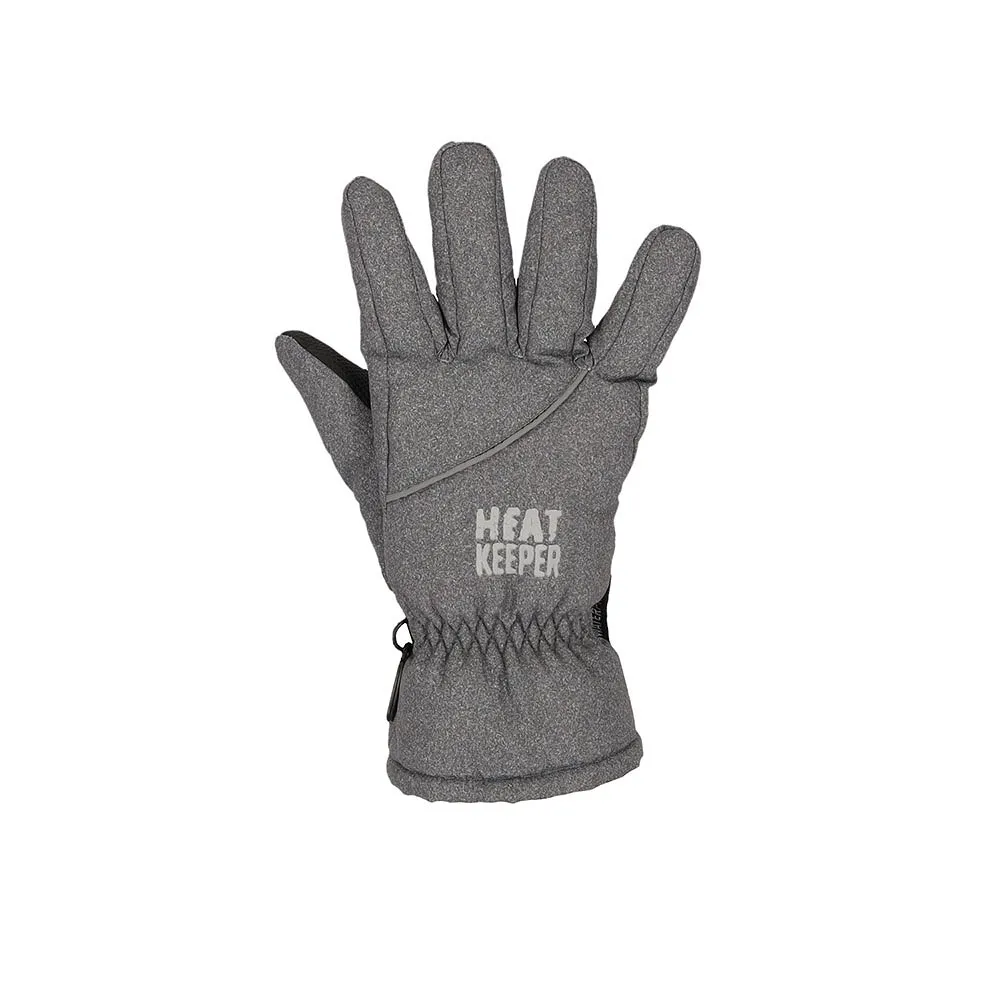 Heatkeeper Kinder Ski Handschoenen Grijs