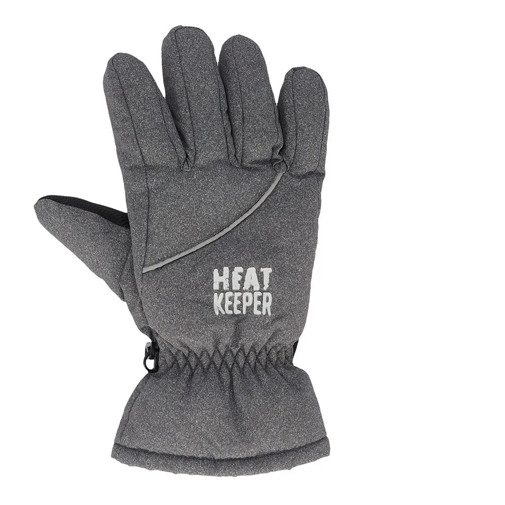 Heatkeeper Kinder Ski Handschoenen Grijs