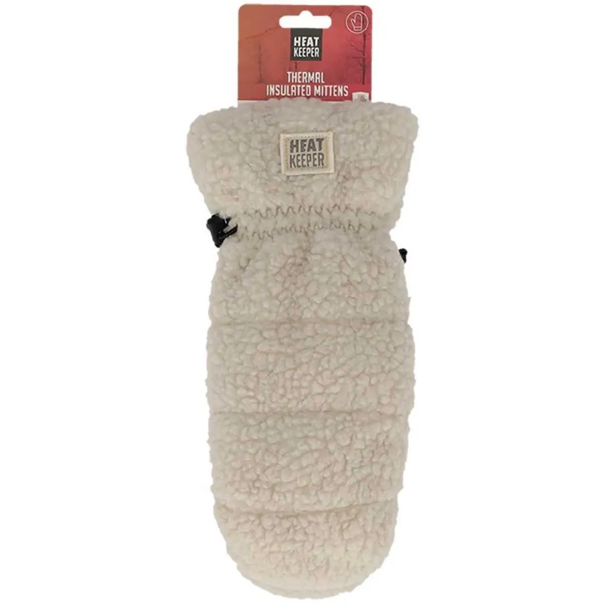 Heatkeeper Thermo Wanten Dames Teddy Off White