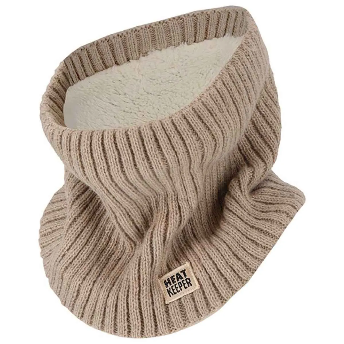 Heatkeeper Thermo Nekwarmer Dames Beige Melange