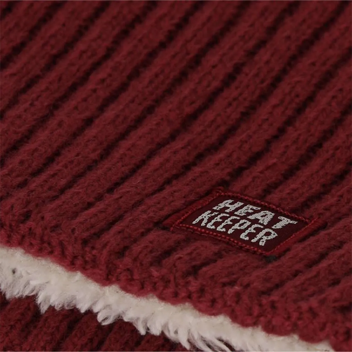 Heatkeeper Thermo Nekwarmer Dames Burgundy