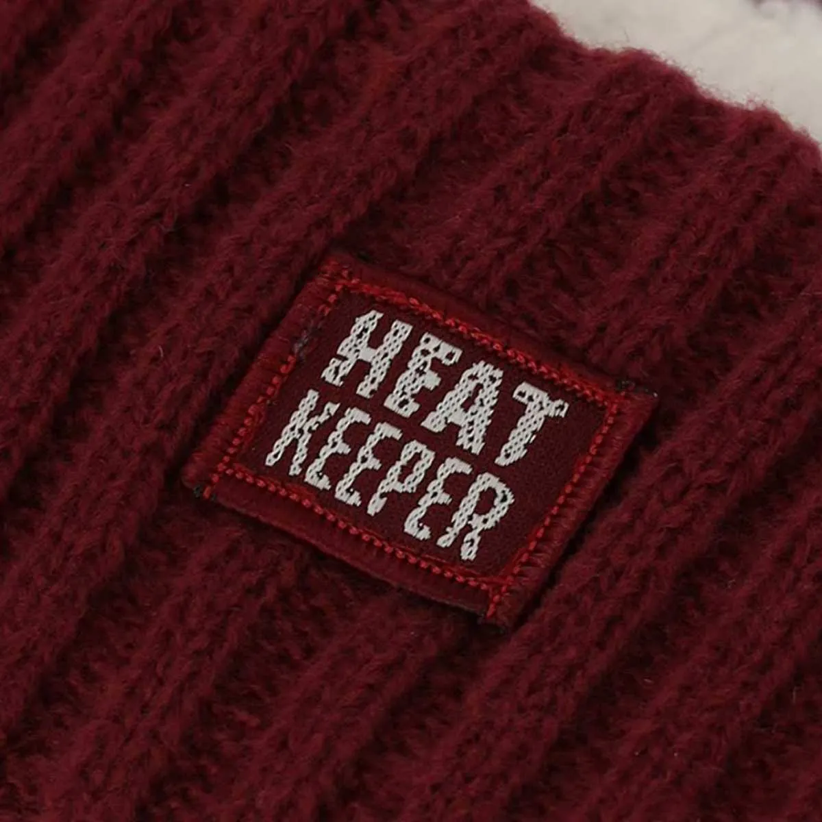 Heatkeeper Hoofdband Dames Burgundy