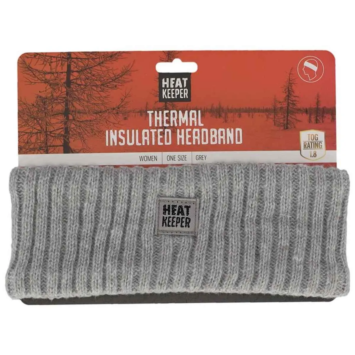 Heatkeeper Hoofdband Dames Grey