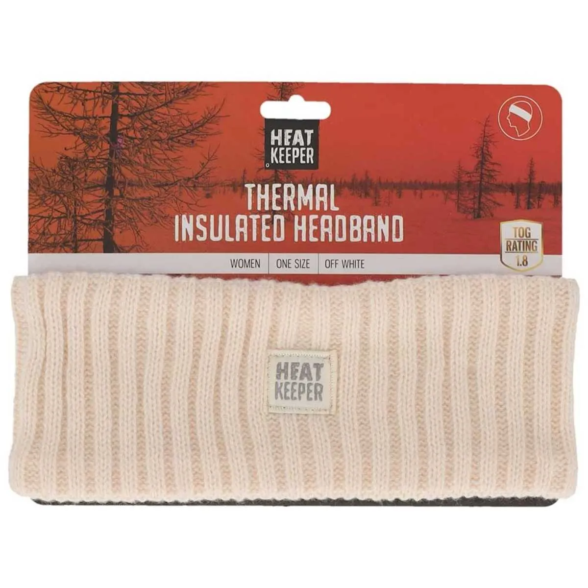 Heatkeeper Hoofdband Dames Off White