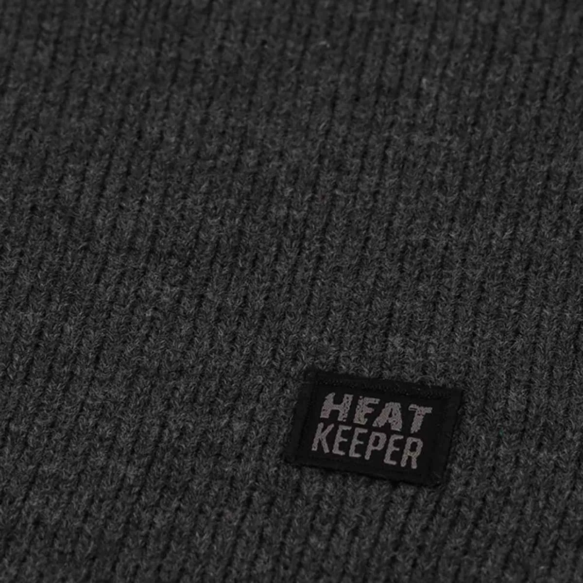 Heatkeeper Thermo Sjaal Heren Knitted Antraciet