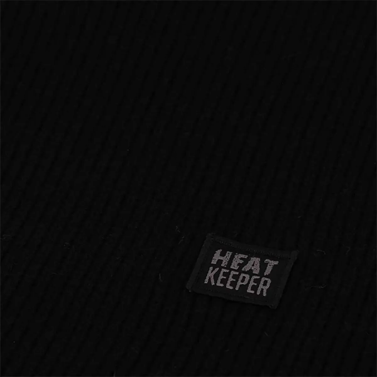 Heatkeeper Thermo Sjaal Heren Knitted Zwart