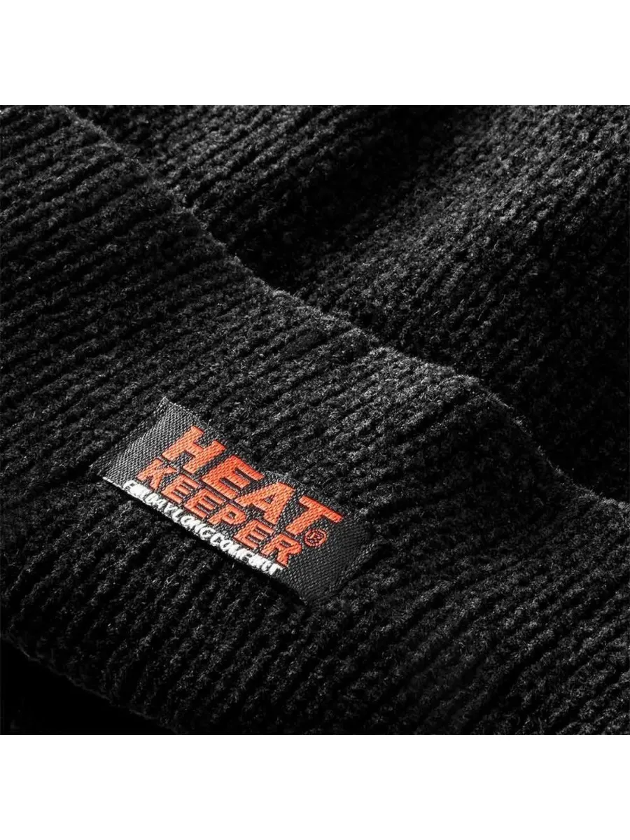 Heatkeeper Dames Winter Set Chenille - Muts + Handschoenen Zwart