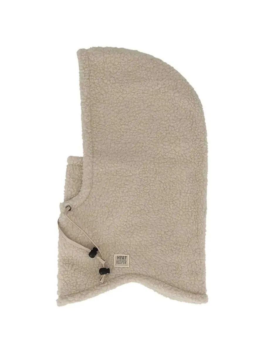 Heatkeeper Dames Winter Set - Balaclava + Wanten - Teddy - Off White