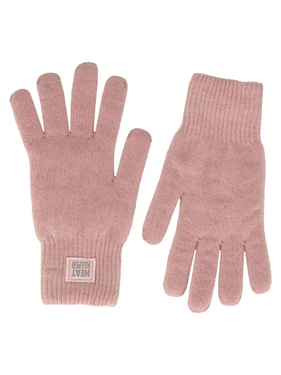 Heatkeeper Dames Winter Set - Muts + Handschoenen - Roze