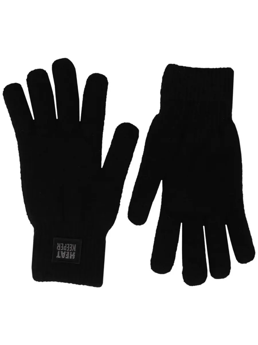 Heatkeeper Dames Winter Set - Muts + Handschoenen + Nekwarmer - Zwart
