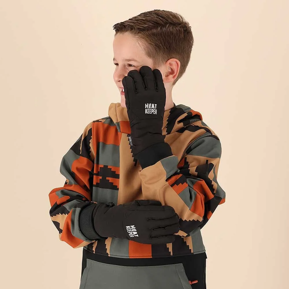 Heatkeeper Kinder Thermo Handschoenen Plus Zwart
