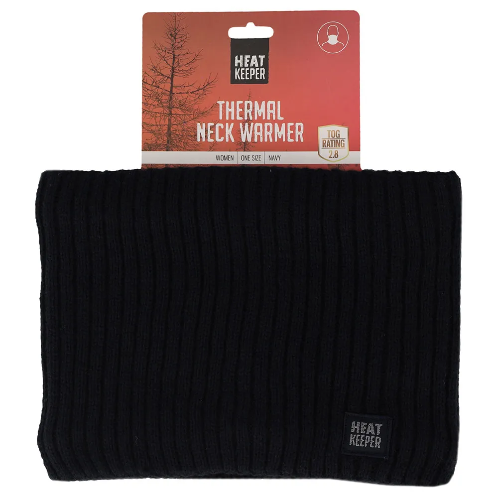 Heatkeeper Thermo Nekwarmer Dames Navy