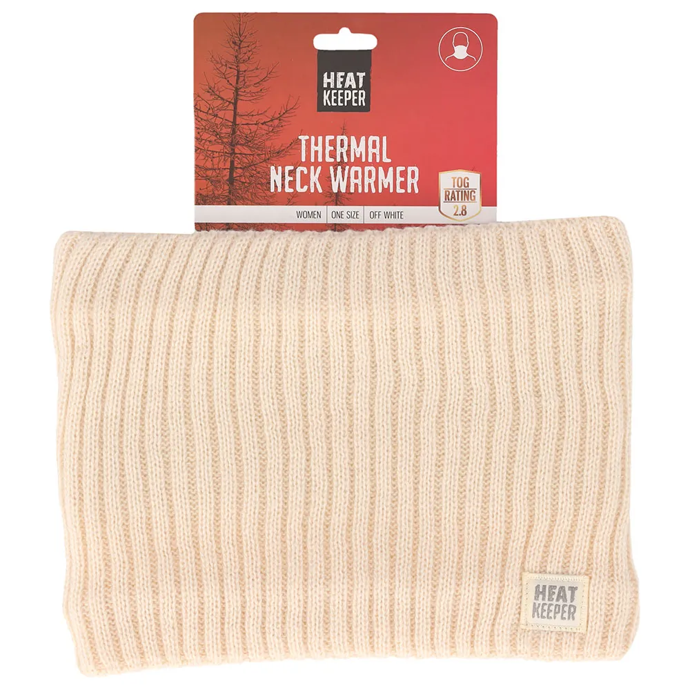Heatkeeper Thermo Nekwarmer Dames Off White