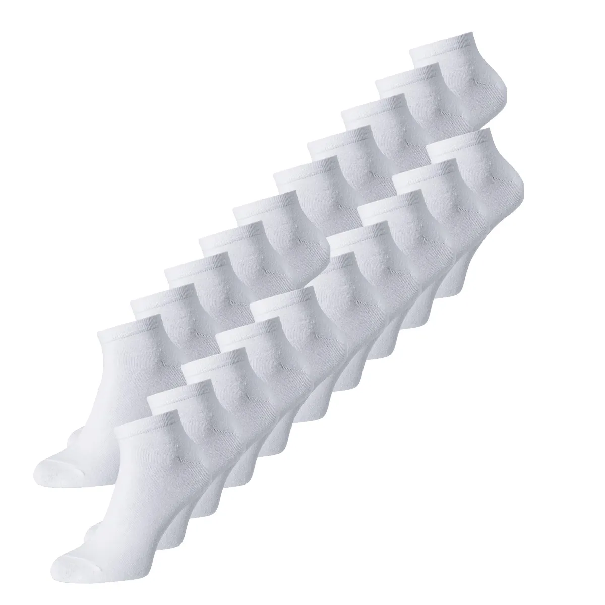Jack & Jones Sneakersokken Heren JACDONGO 20-pack Wit