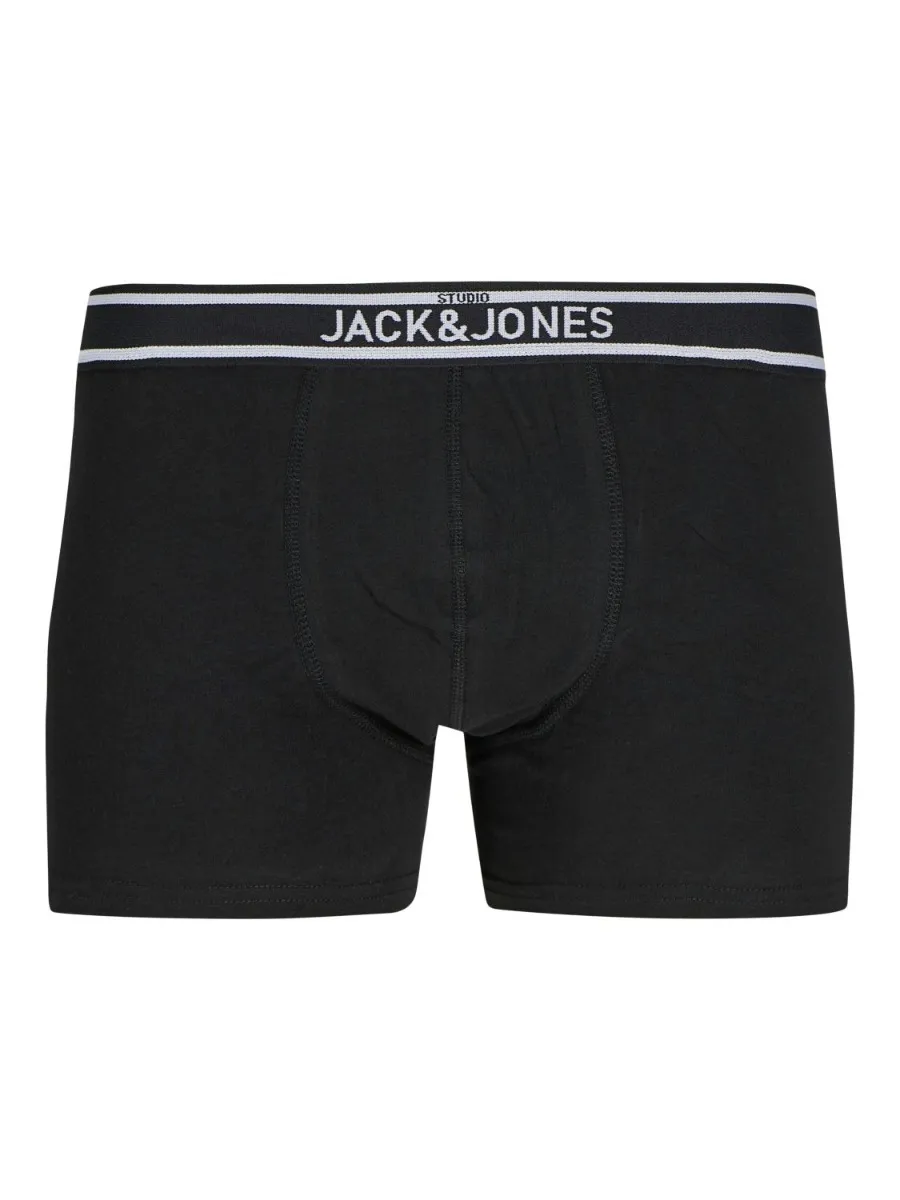 Jack & Jones Boxershorts JACWATERMELON 2-pack Zwart