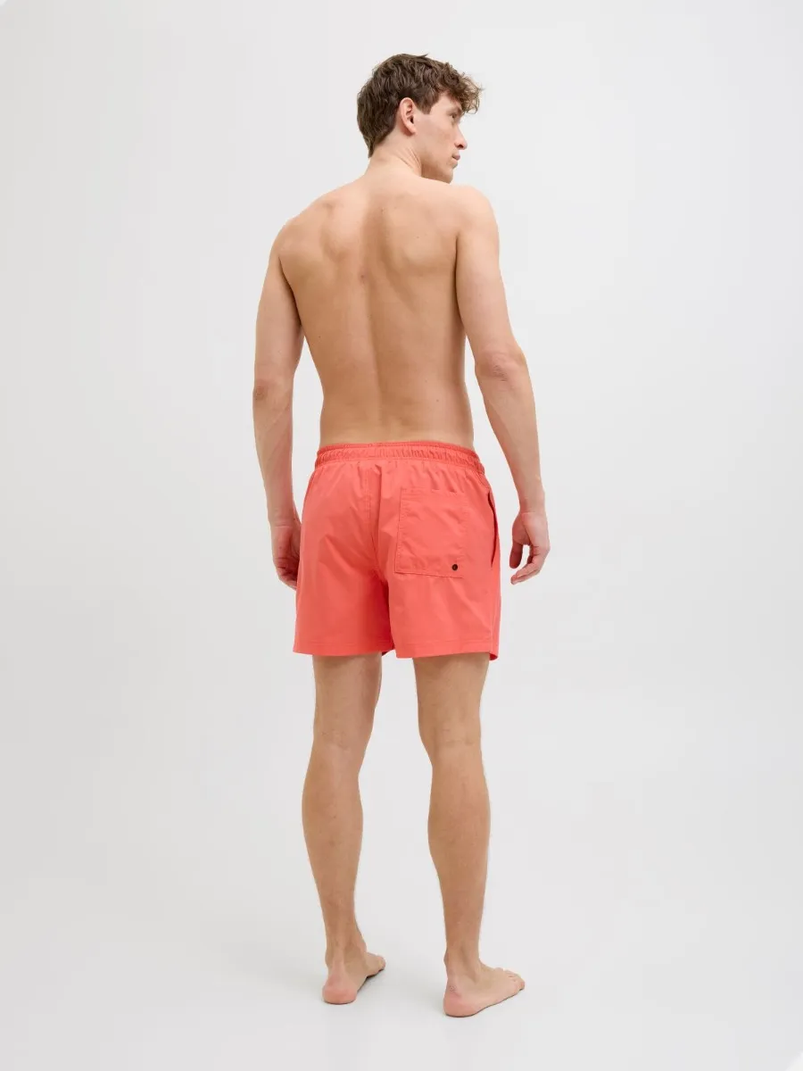 Jack & Jones Zwembroek JPSTMAUI Solid AKM Hot Coral