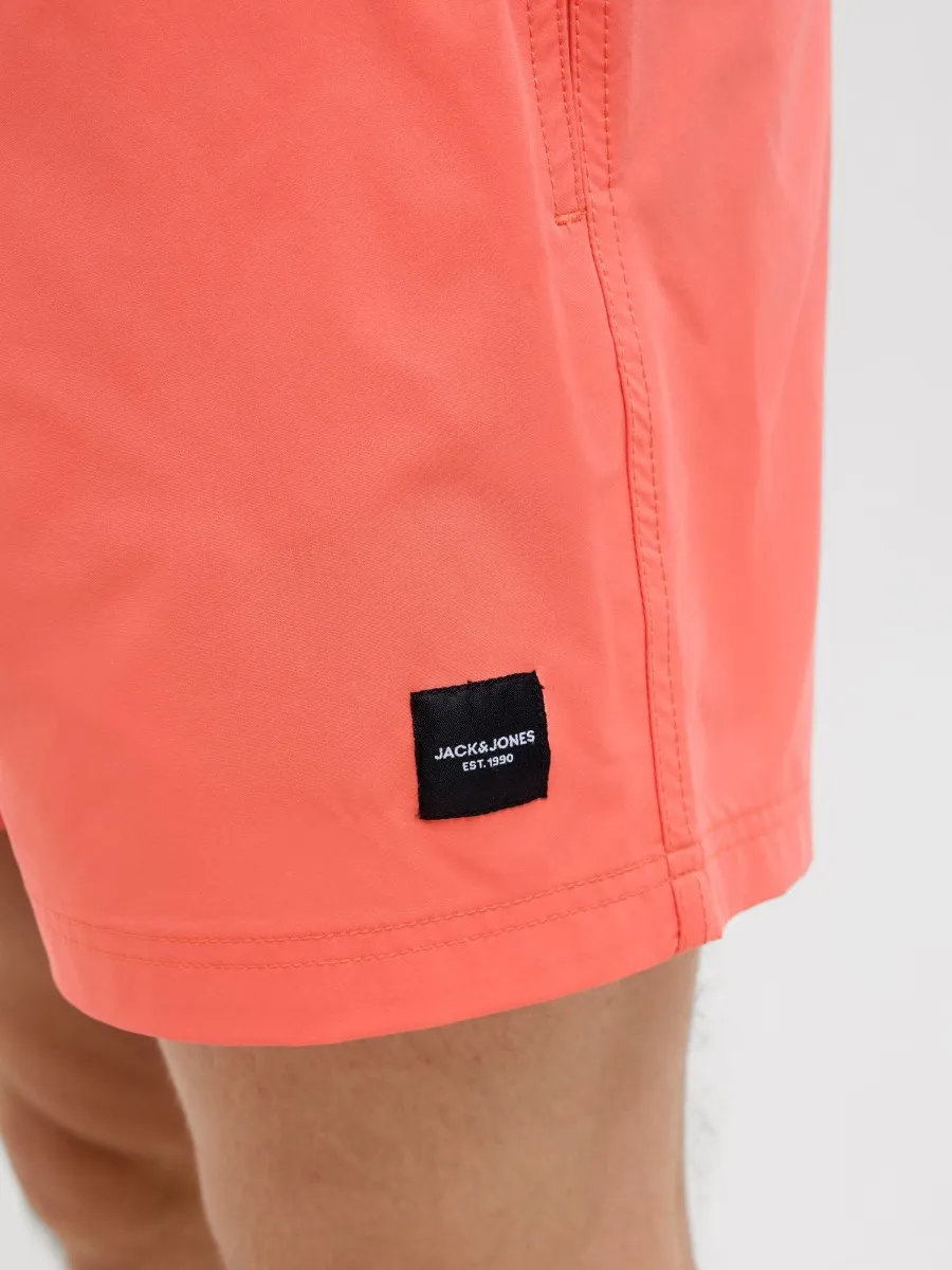 Jack & Jones Zwembroek JPSTMAUI Solid AKM Hot Coral
