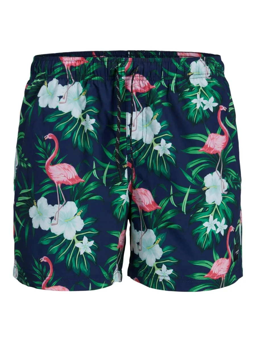 Jack & Jones Zwembroek JPSTMAUI Novelty AOP Navy Blazer