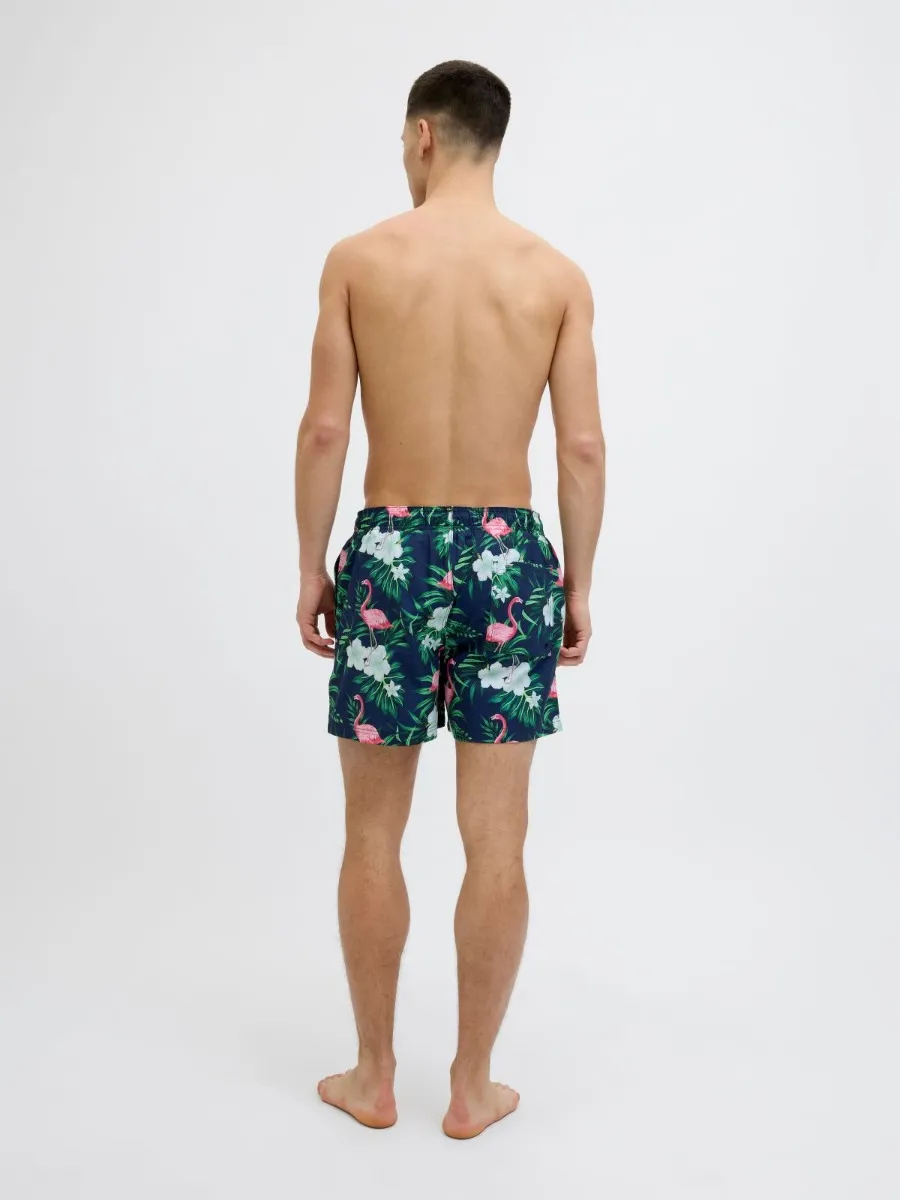 Jack & Jones Zwembroek JPSTMAUI Novelty AOP Navy Blazer
